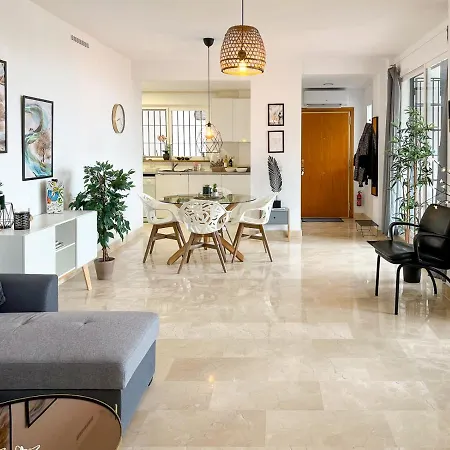 57-beautiful With Ocean View In Calahonda, شقة *